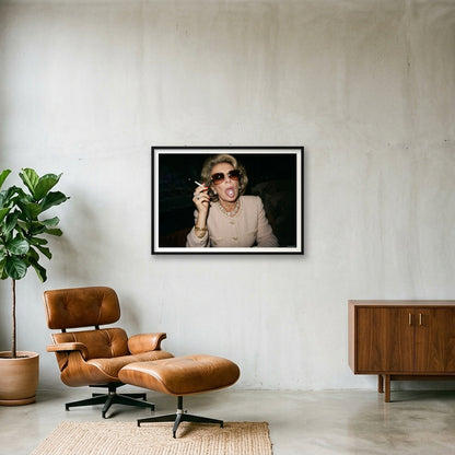 Edizione Limitata - sciura - 09 — 100×70cm, 39×28" Black Frame