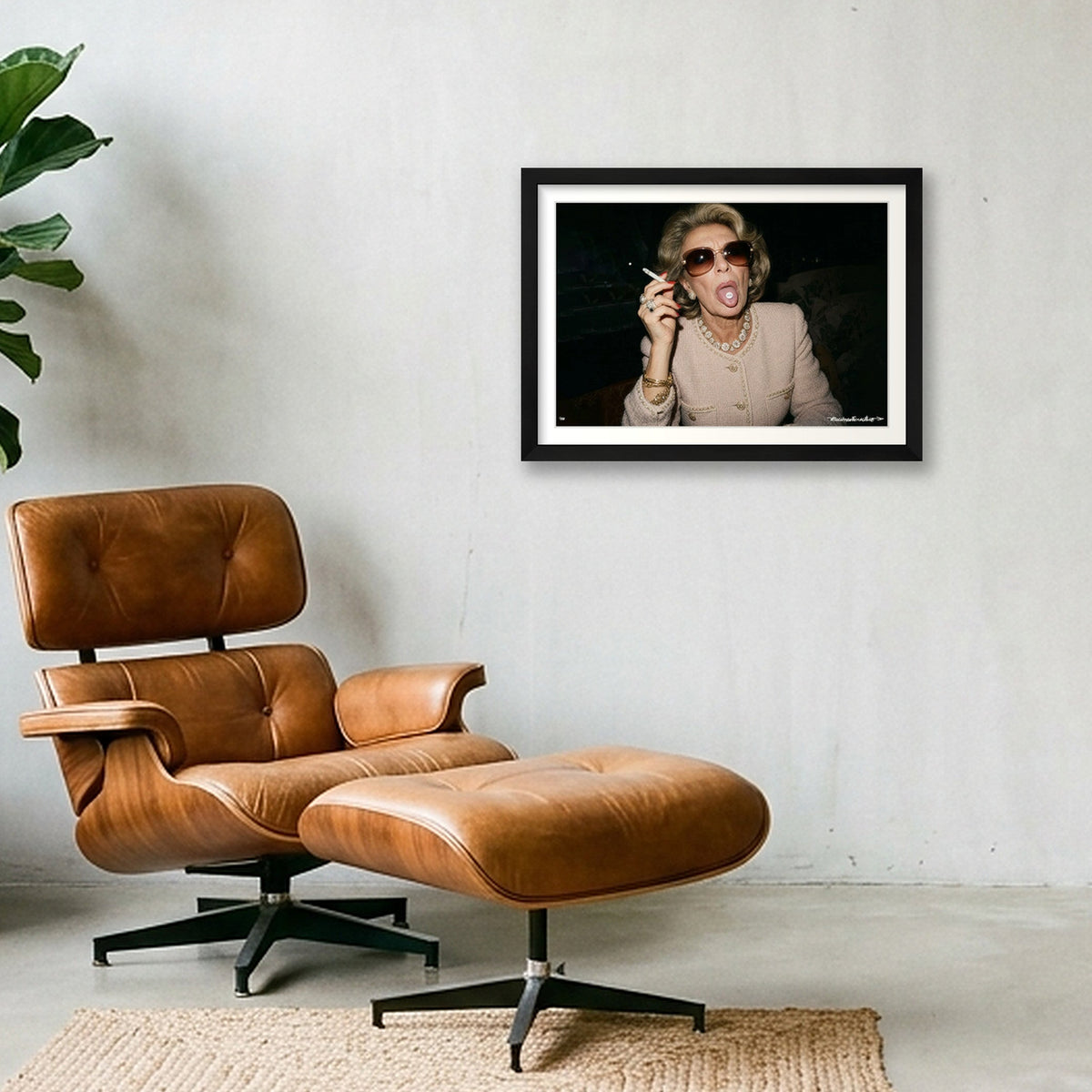 Edizione Limitata - sciura - 09 — A3 (42×30cm, 17×12") Black Frame
