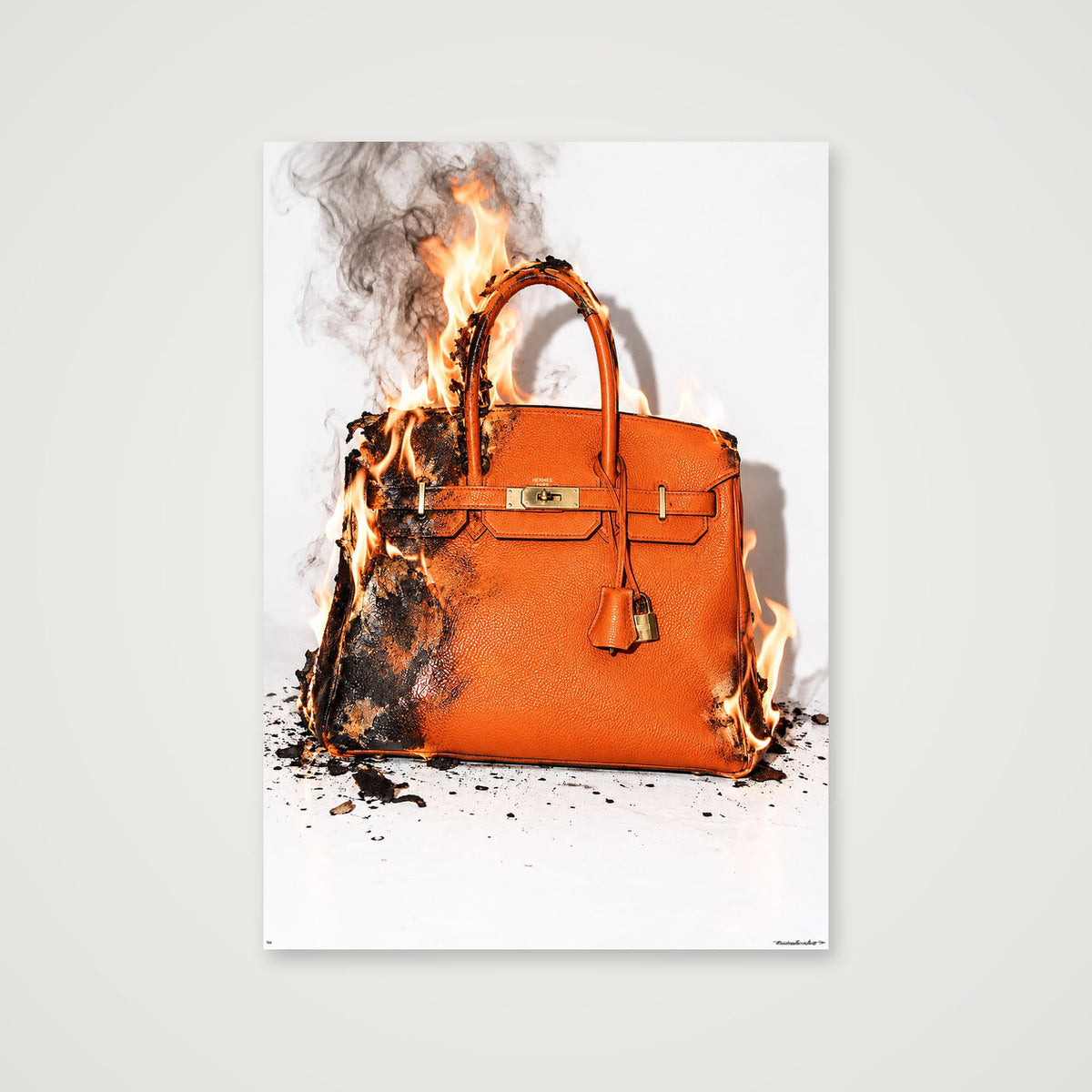 burn Icons - Hermes — 70×100cm, 28×39" Print only