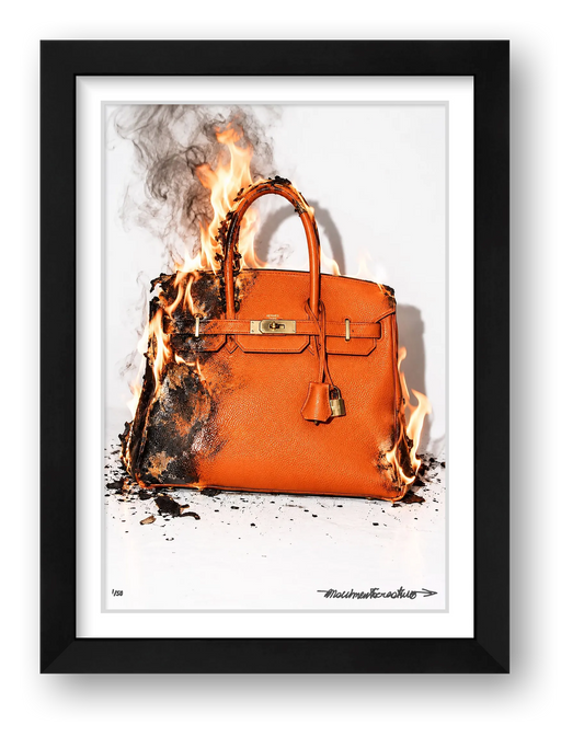 burn Icons - Hermes — framed