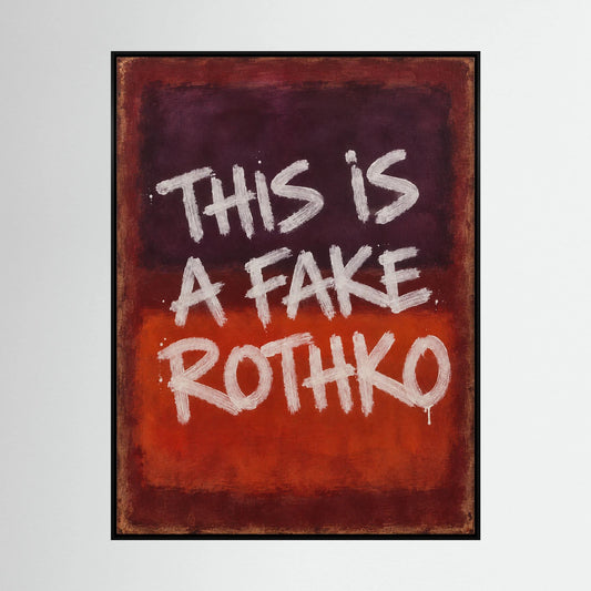 This is a Fake Rothko