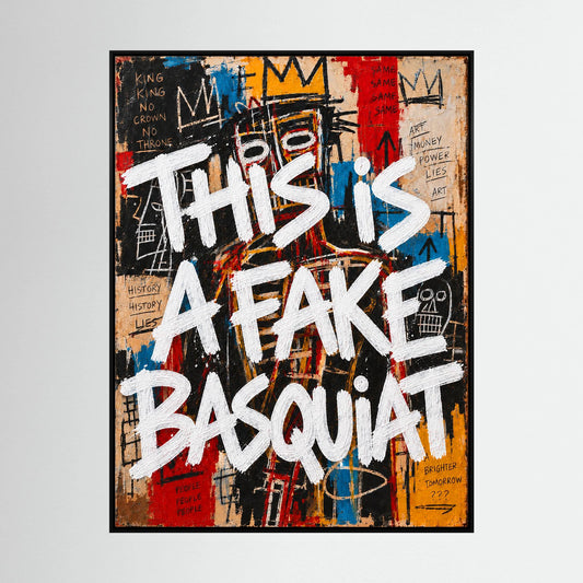 This is a Fake Basquiat